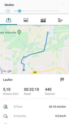 Laufstrecke in Walsrode 